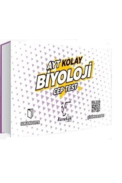 Karekök Yayınları Karekök Ayt Cep Test Biyoloji Kolay