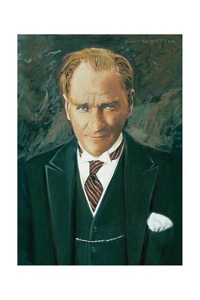 Art Puzzle Ataturk Portrait 500 Piece Puzzle