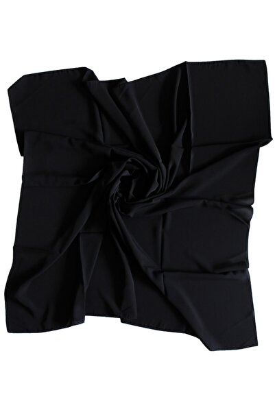 Mısırlı 120x120 Medina Silk Scarf - Black