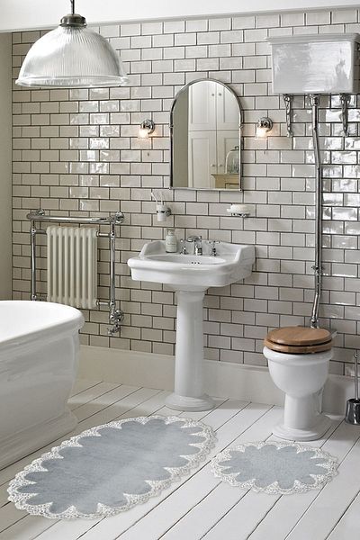 Alanur Home Gray Oval 2-Piece Bathroom Set - 65X115 / 55X65
