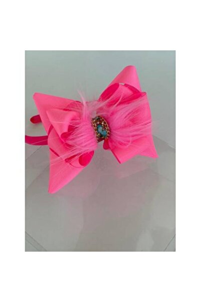 QUEEN AKSESUAR تاج هدية للأم والطفلة باللون الوردي النيون