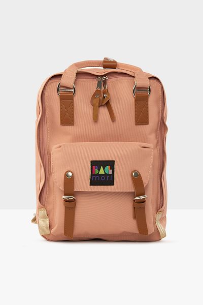 Bagmori Powder Unisex Belt Detailed Pocket Backpack M000002682