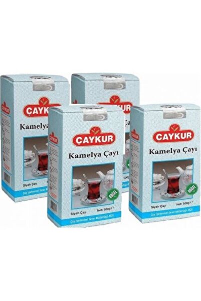 Çaykur شاي كاميليا أسود 500 جرام × 4 قطع