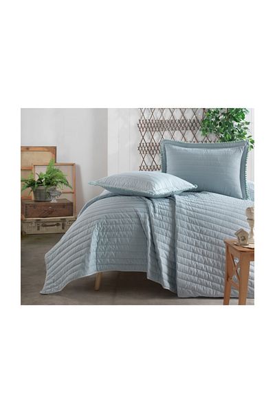 Clasy Double Bedspread Pedra V4 Turquoise