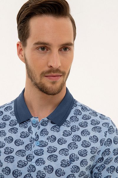 Pierre Cardin Μπλουζάκι Polo Slim Fit με λαιμόκοψη