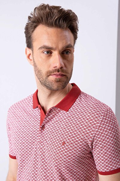 Pierre Cardin Tile Slim Fit Polo Neck T-Shirt