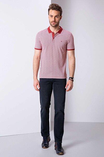 Pierre Cardin Tile Slim Fit Polo Neck T-Shirt