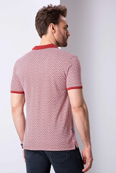 Pierre Cardin Tile Slim Fit Polo Neck T-Shirt