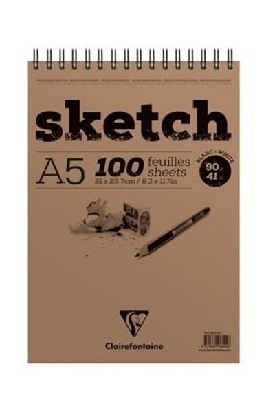 Clairefontaine Esquisse Eb96606 A5 90Gr 100Yp