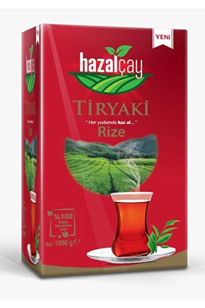 HAZAL ÇAY Tiryaki Siyah Çay 1000 gr
