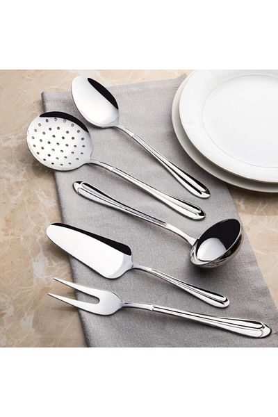 Nehir Saray Plain Serving Set 5 Pieces