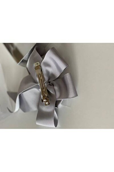 QUEEN AKSESUAR Gray Drop Stone Clip Buckle