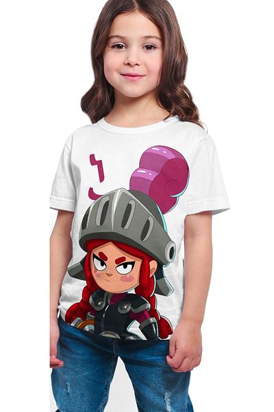 ACR Giyim Tricou alb pentru fete