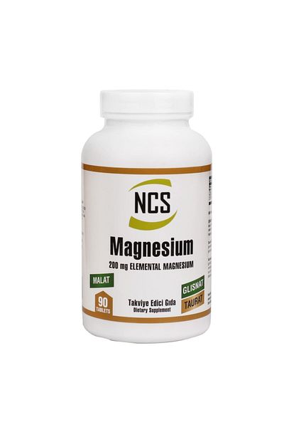 NCS Vitamin C 1000 mg 120 Tablets Magnenesium 90 Tablets Glyconut Taurate Malate