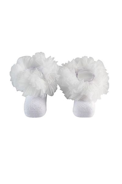 Minidamla Frilly White Socks