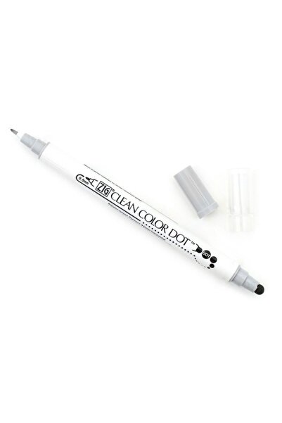 Zig قلم تحديد بلاتينيوم ذو طرف مزدوج ذو نقطة لون نظيفة