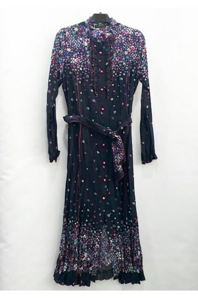YILDIZ Printed Buttoned Tunic