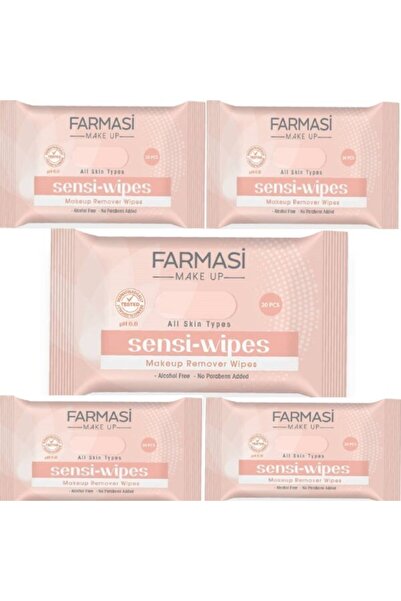 Farmasi Sensı Wıpes Makyaj Temizleme Mendili 5li Set