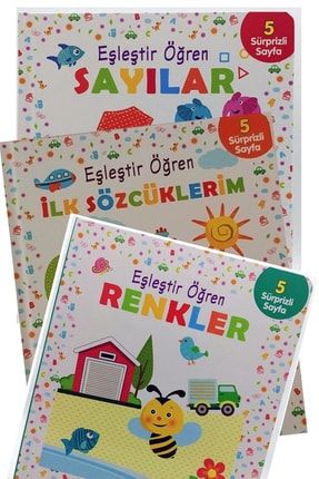 Net Cocuk Yayinlari Eslestir Ogren Serisi 3 Kitap Trendyol