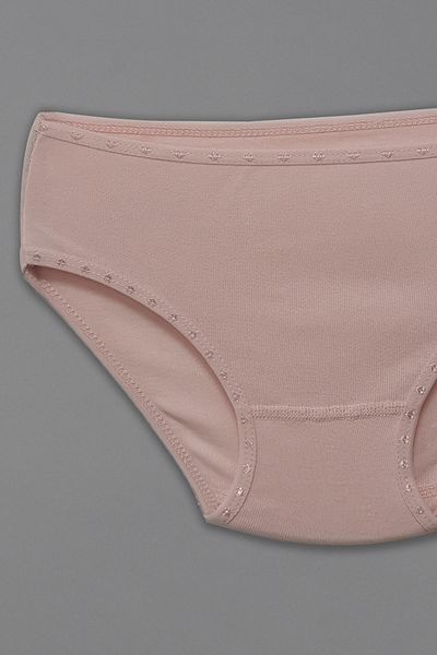 ali altun iç giyim Girl's Combed Cotton Pink Panties
