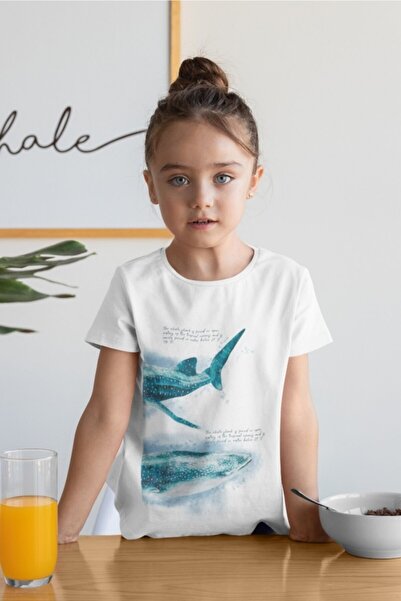 SCUBAPROMO Majica za devojčice Vhale Shark White