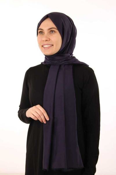 Aker Lacivert 7070798 Düz Ipek Koton Etol