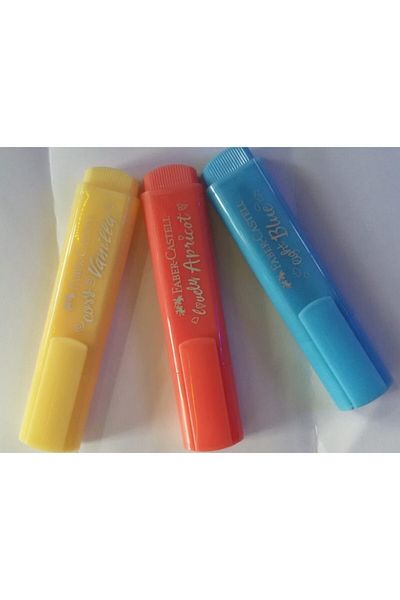 Faber Castell Fabercastell Pastel Highlighter Set of 3 (New Model)