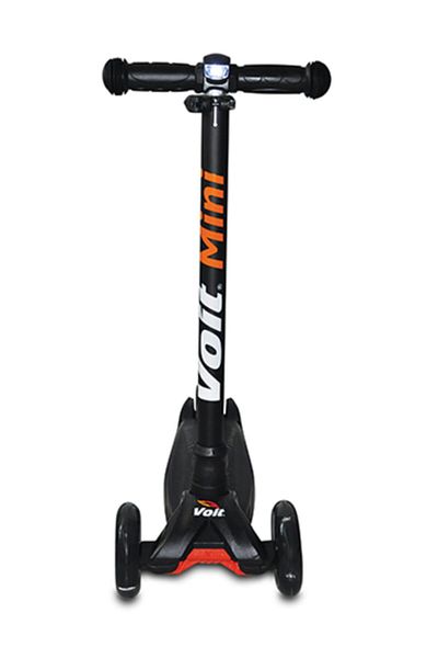 Voit Mini LED Lighted 3 Wheel Scooter black