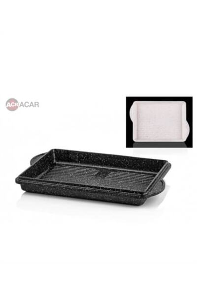 ACAR طبق فرن مصبوب - 24 سم كريمي