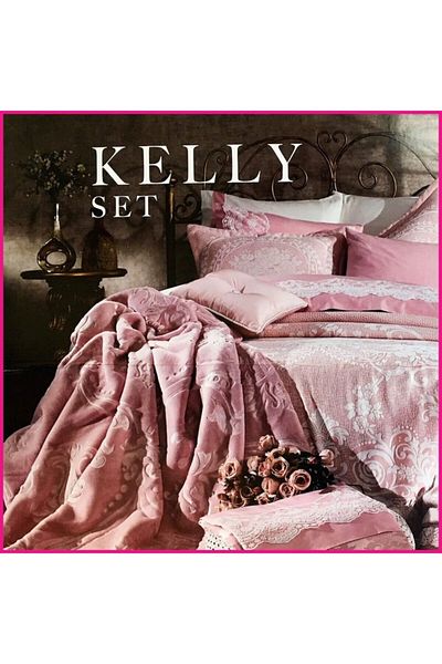 ZEBRA CASA Kelly Powder Double Lux Dowry Set