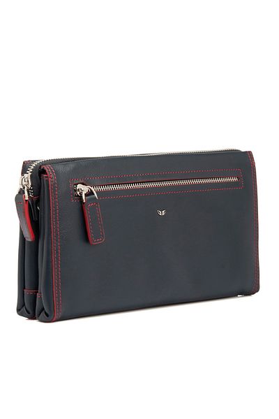 Tergan Ανδρική τσάντα Portfolio Navy Blue-red 01604p9e