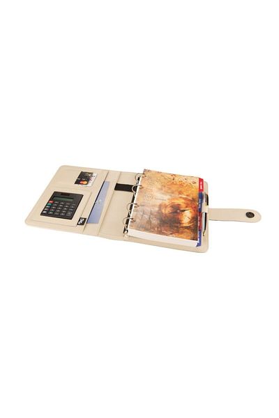 2K Diplomat Faux Leather Organizer 4 Rings με σημειωματάριο 15x21 γραμμών