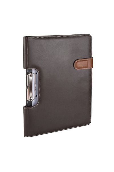 2K A4 Artificial Leather Phone Horizontal Model Secretary Block Table with Calculator (100 Sheets)