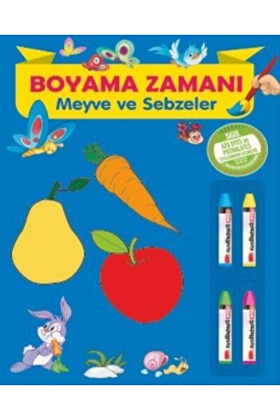 Parıltı Yayıncılık Painting Time Fruit And Vegetables