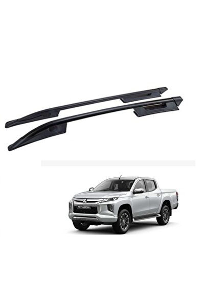 EKİCİLER Mitsubishi L 200 (2019-) Port Bagaj (tavan Çıtası) Falcon Siyah