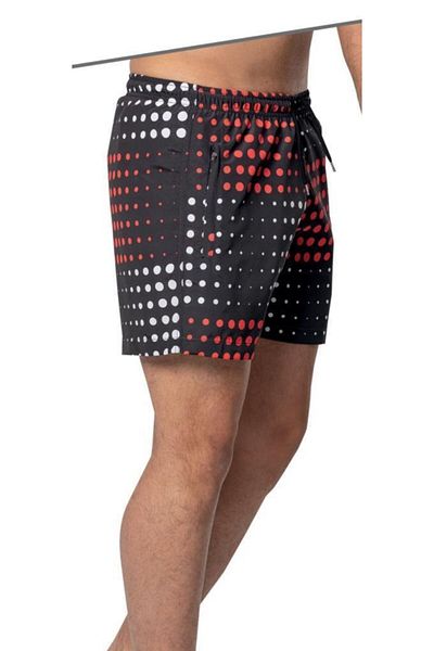 Crozwise Men's Poantiye Patterned Swim Shorts 3148