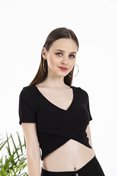 ladyzey Двуредно закопчаване в черен цвят