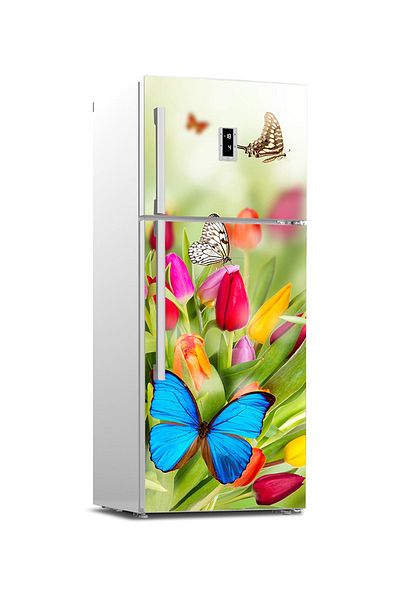 Tilki Dünyası Refrigerator Door Covering Sticker 0083