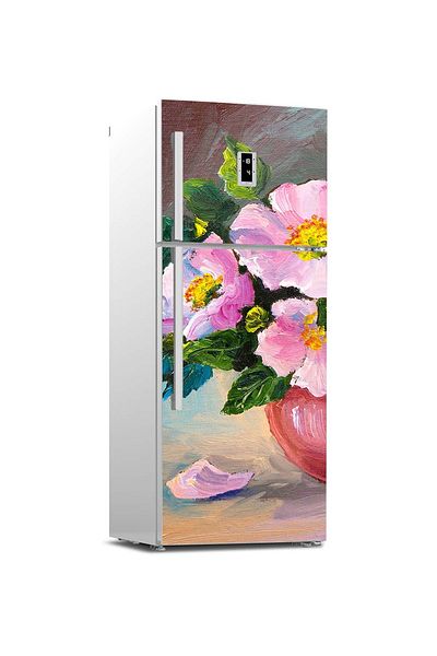 Tilki Dünyası Refrigerator Door Covering Sticker 0134