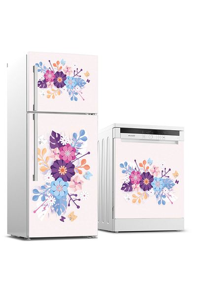 Tilki Dünyası Autocolant pentru set de frigider și mașină de spălat vase 0312