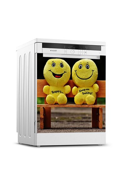 Tilki Dünyası Dishwasher Door Sticker 0197