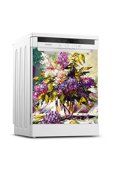 Tilki Dünyası Dishwasher Door Sticker 0160