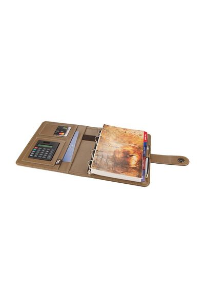 2K Diplomat Faux Leather Organizer 4 Rings με σημειωματάριο 15x21 γραμμών