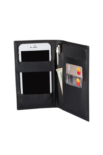 2K Artificial Leather Military Pen Holder Wallet with Phone Protection