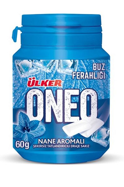 Ülker Oneo Mint Bottle Chewing Gum 60 Gr