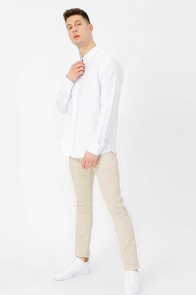 LİMON COMPANY Men's White Shirt 504396653 Boyner