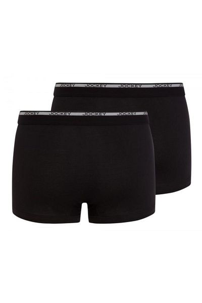 JOCKEY ® Modern Classic Short Boxer 2 Pack / Black