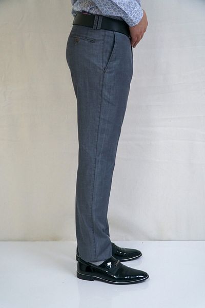 Bomonti Men's Shiny Smoked Cotton Tensel Jeans