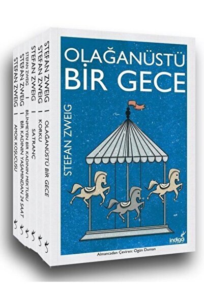 İndigo Kitap Stefan Zweig Seti (6 Kitap Takım) - Stefan Zweig 2789788610530