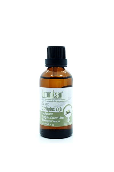 botaniksan 50ml Eucalyptus Oil - Distillation, Pure, Natural, Additive-Free